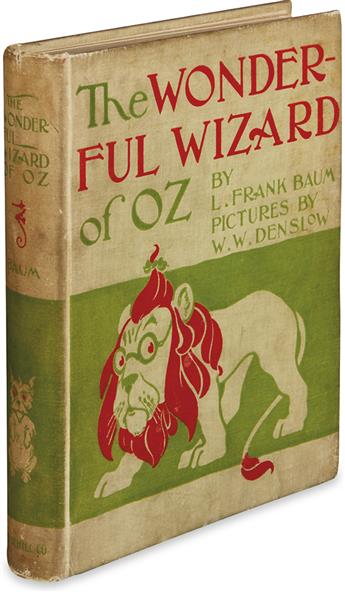 (CHILDREN'S LITERATURE.) BAUM, L. FRANK. The Wonderful Wizard of Oz.